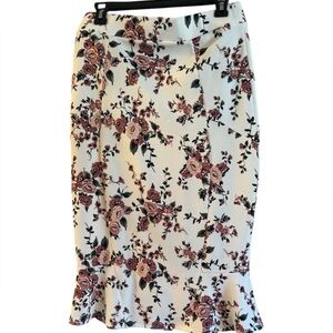 Ladies floral skirt
